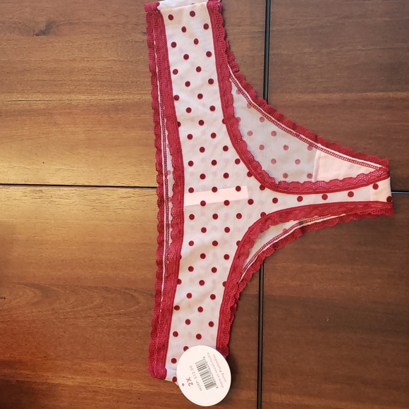 NWT Women's Splendies Thong Underwear (3 pairs) - Picture 2 of 5